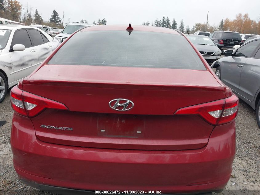 2017 HYUNDAI SONATA 2.4L - 5NPE24AF2HH557811