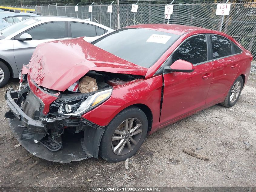 2017 HYUNDAI SONATA 2.4L - 5NPE24AF2HH557811