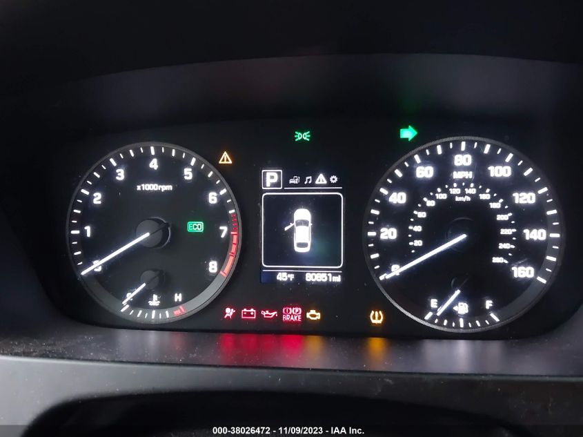 2017 HYUNDAI SONATA 2.4L - 5NPE24AF2HH557811