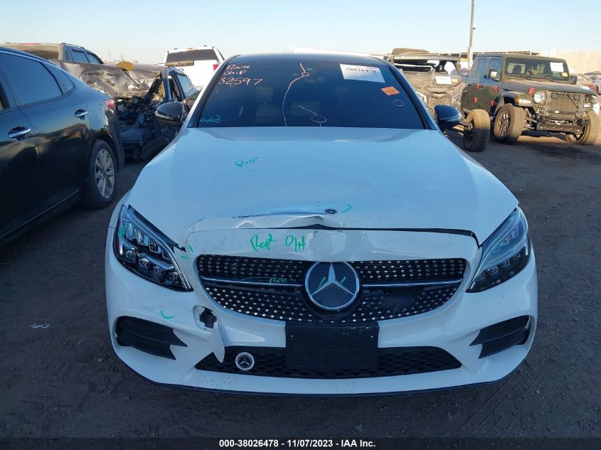 2020 MERCEDES-BENZ C 300 4MATIC - W1KWF8EB5LR595256