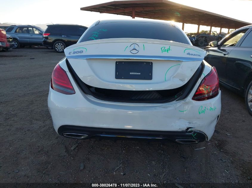 2020 MERCEDES-BENZ C 300 4MATIC - W1KWF8EB5LR595256