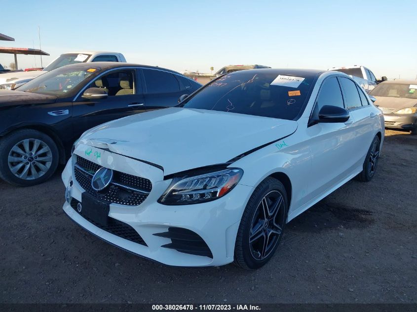 2020 MERCEDES-BENZ C 300 4MATIC - W1KWF8EB5LR595256