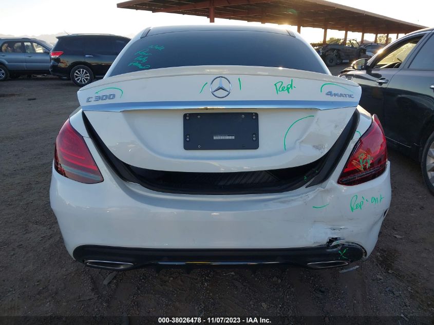 2020 MERCEDES-BENZ C 300 4MATIC - W1KWF8EB5LR595256
