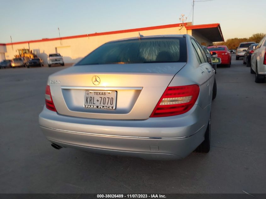 2014 MERCEDES-BENZ C 250 SPORT/LUXURY WDDGF4HB1EG183746