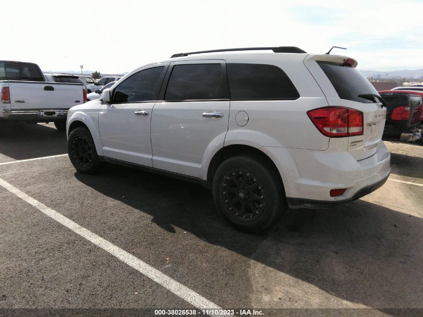 2013 DODGE JOURNEY SXT - 3C4PDDBG4DT504435