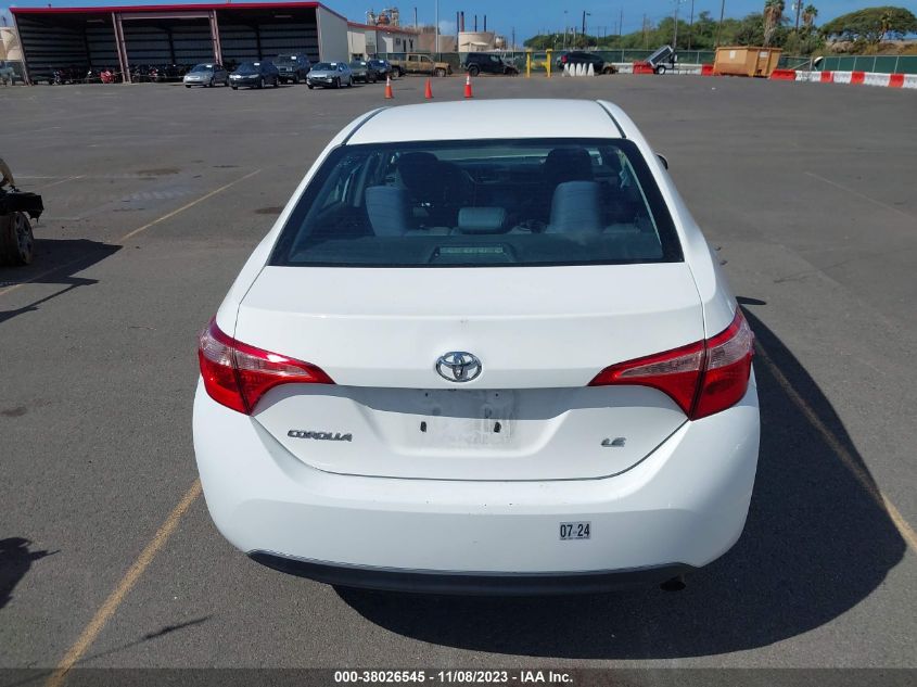 2018 TOYOTA COROLLA XLE - 5YFBURHE5JP758263