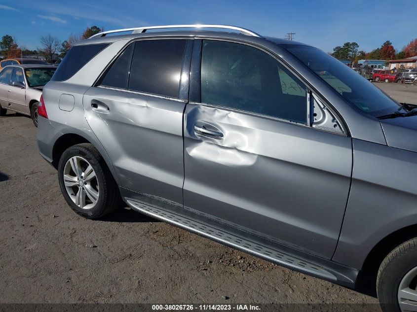 2015 MERCEDES-BENZ ML 350 4JGDA5HB5FA617927