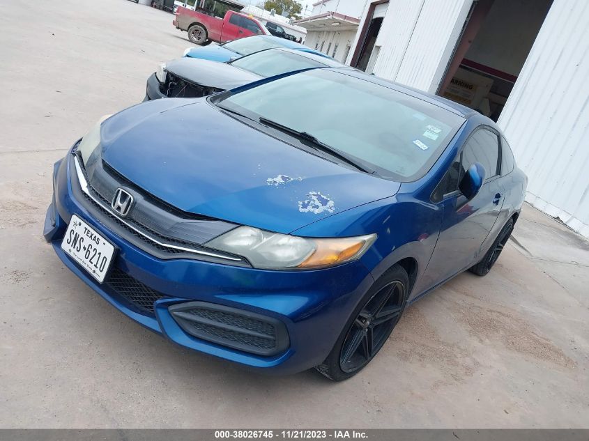 2014 HONDA CIVIC COUPE LX 2HGFG3B57EH500452