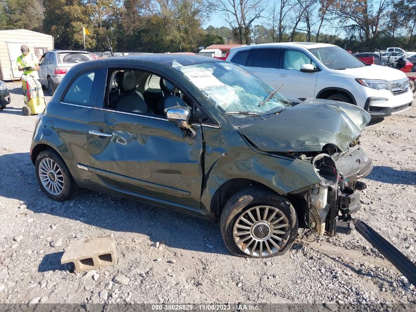 2013 FIAT 500 LOUNGE - 3C3CFFCR9DT596036