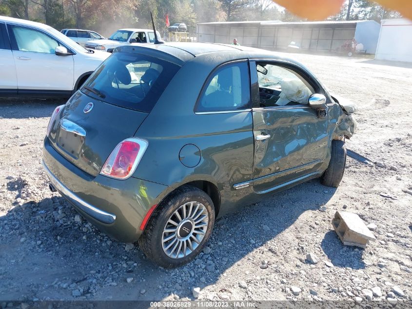 2013 FIAT 500 LOUNGE - 3C3CFFCR9DT596036