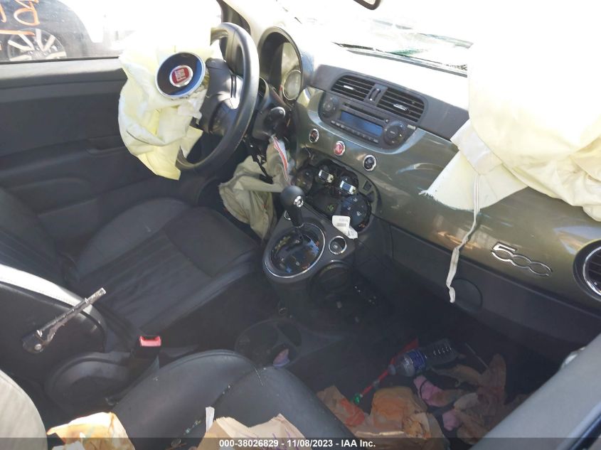 2013 FIAT 500 LOUNGE - 3C3CFFCR9DT596036