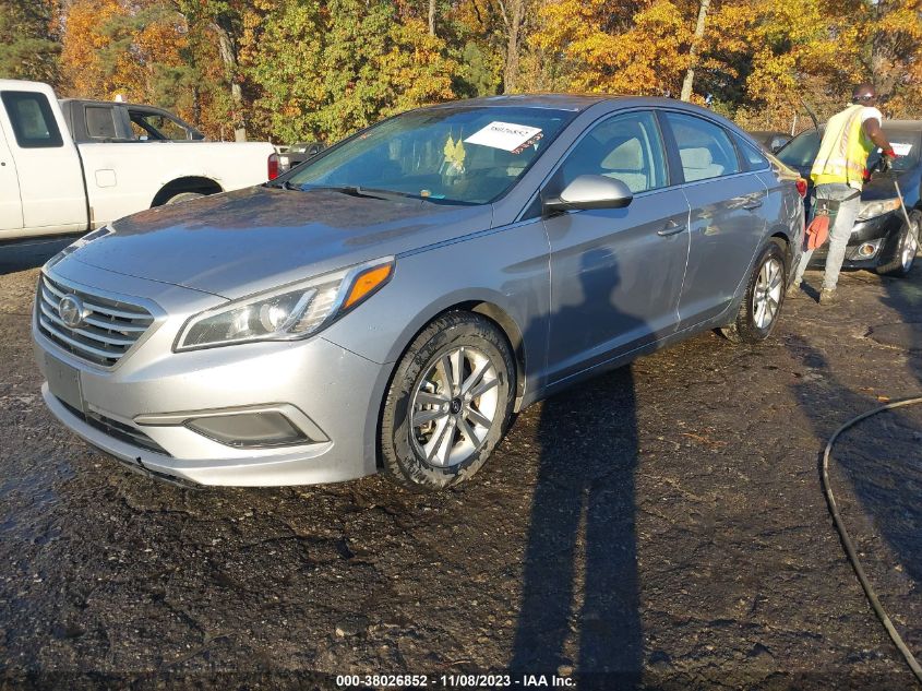 2017 HYUNDAI SONATA 2.4L - 5NPE24AF6HH541255