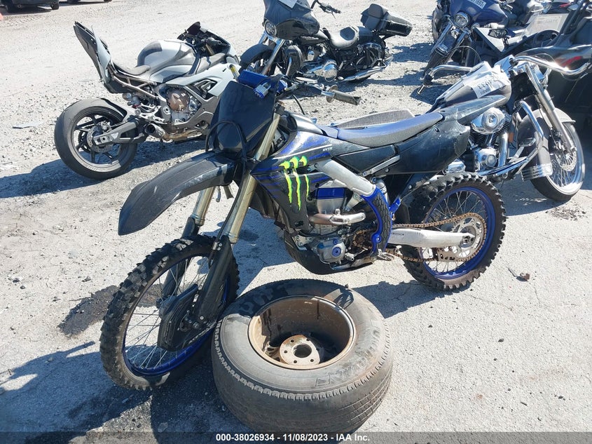 VIN JYACJ26C3MA010850 2021 YAMAHA YZ450 F