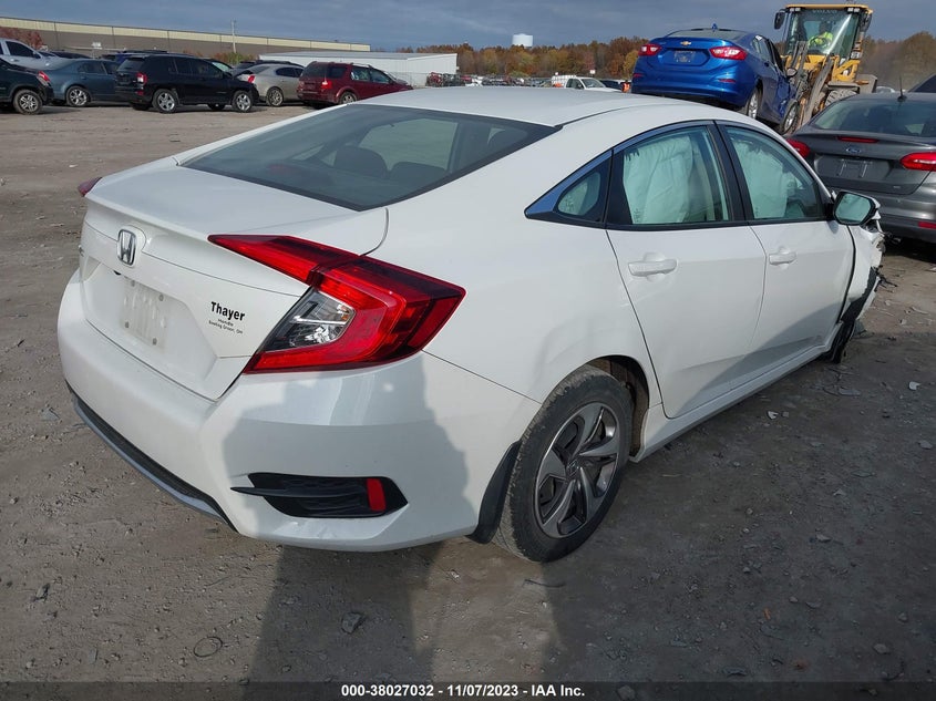 VIN 19XFC2F62KE032127 2019 HONDA CIVIC LX