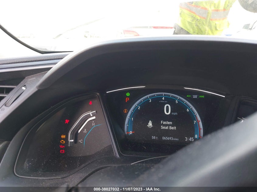 VIN 19XFC2F62KE032127 2019 HONDA CIVIC LX