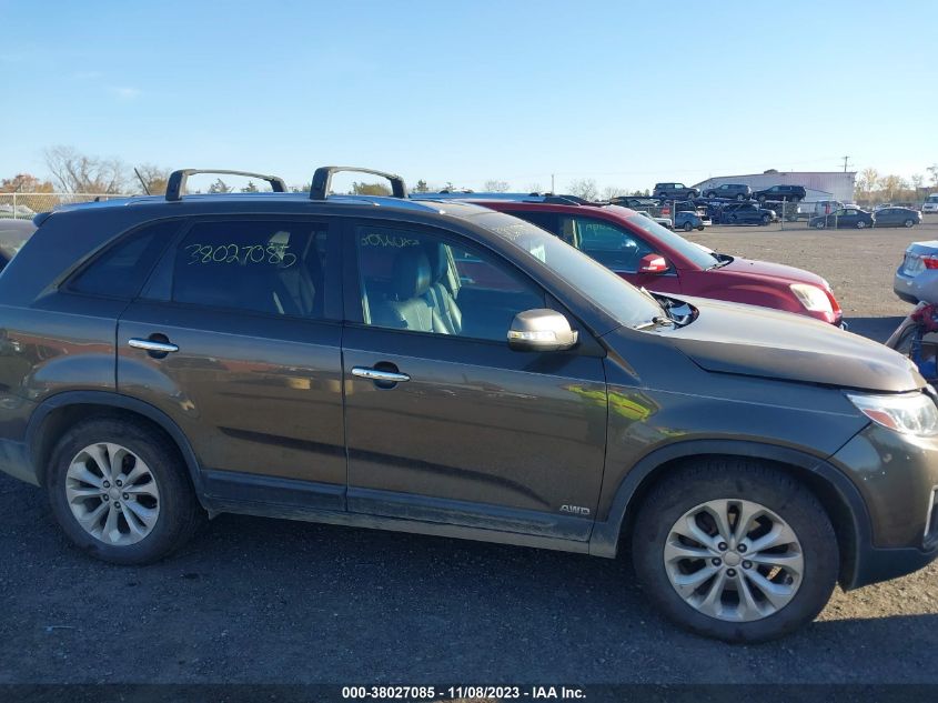 2014 KIA SORENTO EX V6 - 5XYKUDA75EG482336