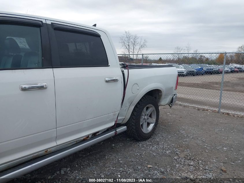 2013 RAM 1500 LARAMIE - 1C6RR7NT9DS694536