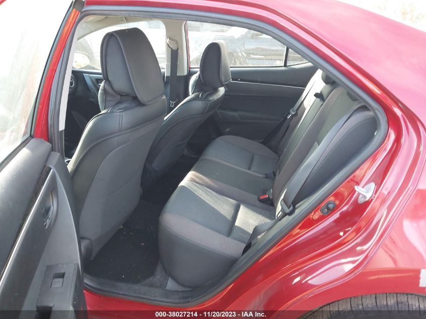 2017 TOYOTA COROLLA L/LE/XLE/SE/XSE - 2T1BURHE0HC897615