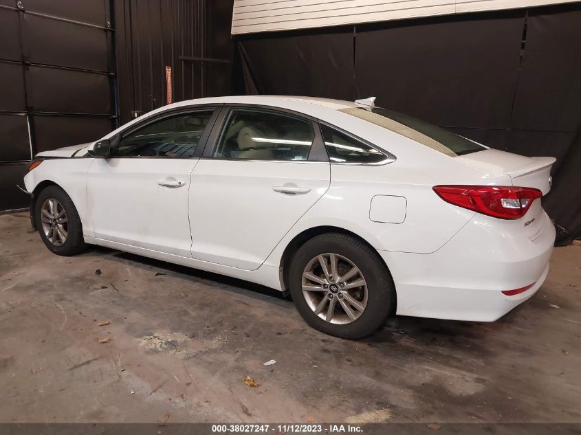 2017 HYUNDAI SONATA SE - 5NPE24AFXHH587087