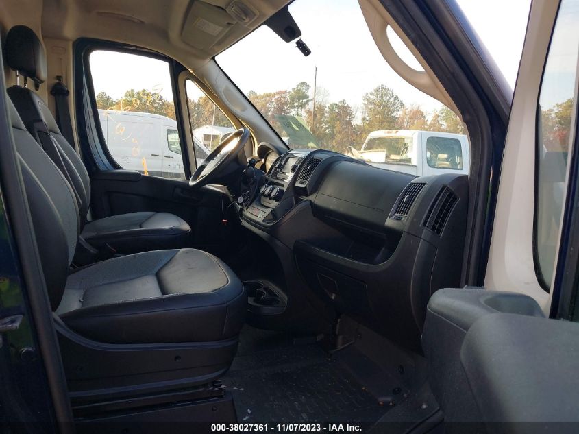 2018 RAM PROMASTER 2500 HIGH ROOF 159" WB 3C6TRVDG4JE128099