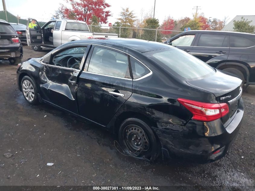 2016 NISSAN SENTRA S/SV/SR/SL - 3N1AB7AP0GY275180