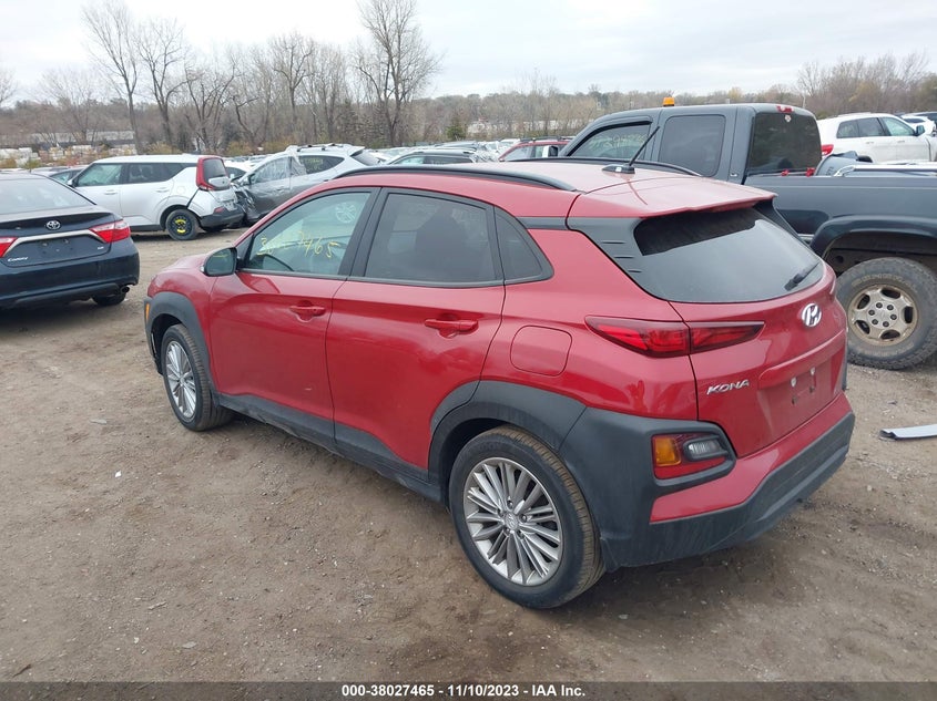 VIN KM8K2CAA2LU473208 2020 HYUNDAI KONA SEL