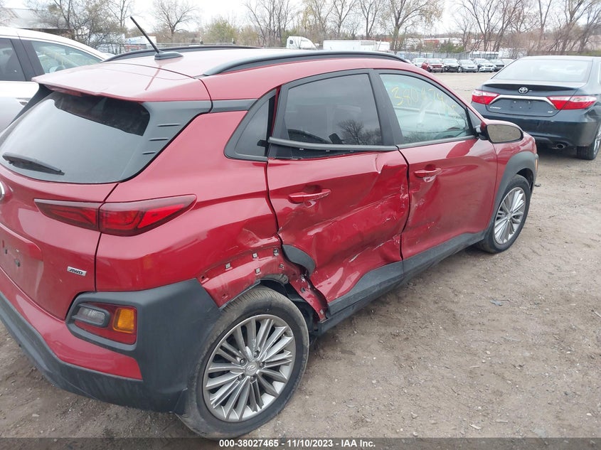 VIN KM8K2CAA2LU473208 2020 HYUNDAI KONA SEL