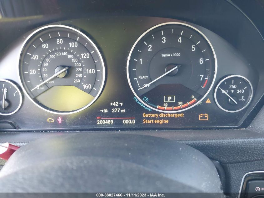 2015 BMW 320I XDRIVE WBA3C3G5XFNS76282