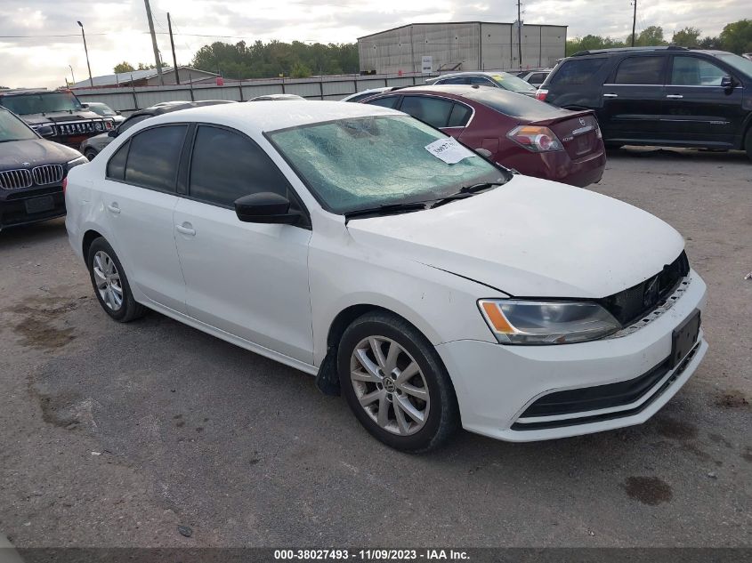 2015 VOLKSWAGEN JETTA SEDAN 2.0L S - 3VW2K7AJXFM417471