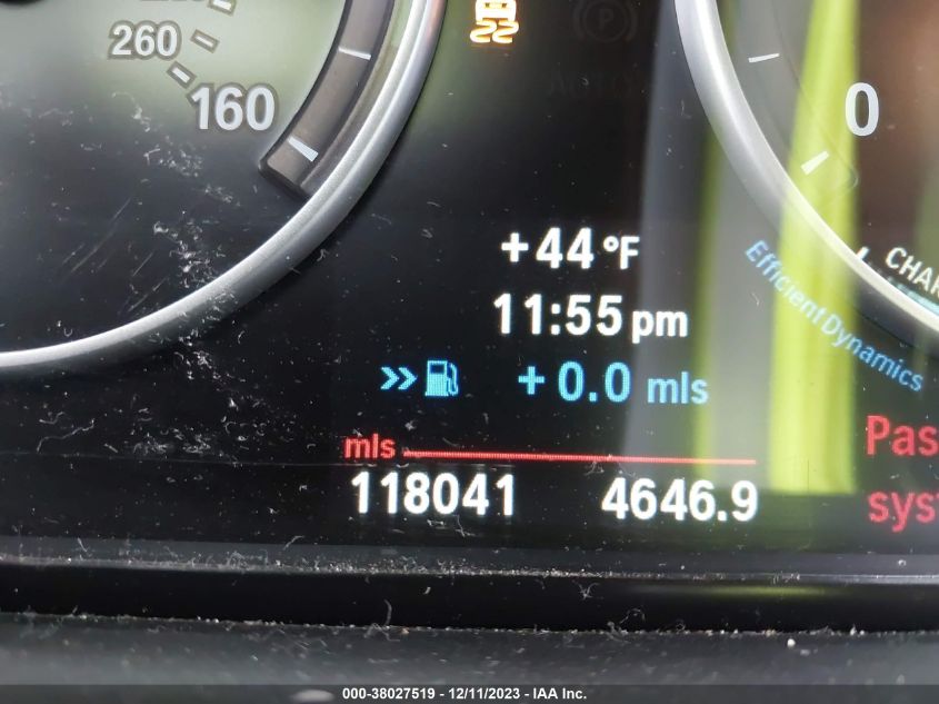 2013 BMW 528I XDRIVE - WBAXH5C55DD110579