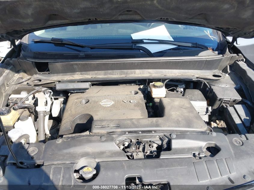 2013 NISSAN PATHFINDER S/SV/SL/PLATINUM - 5N1AR2MM5DC643978