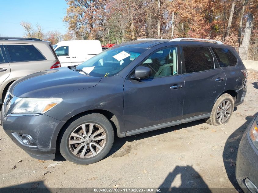 2013 NISSAN PATHFINDER S/SV/SL/PLATINUM - 5N1AR2MM5DC643978