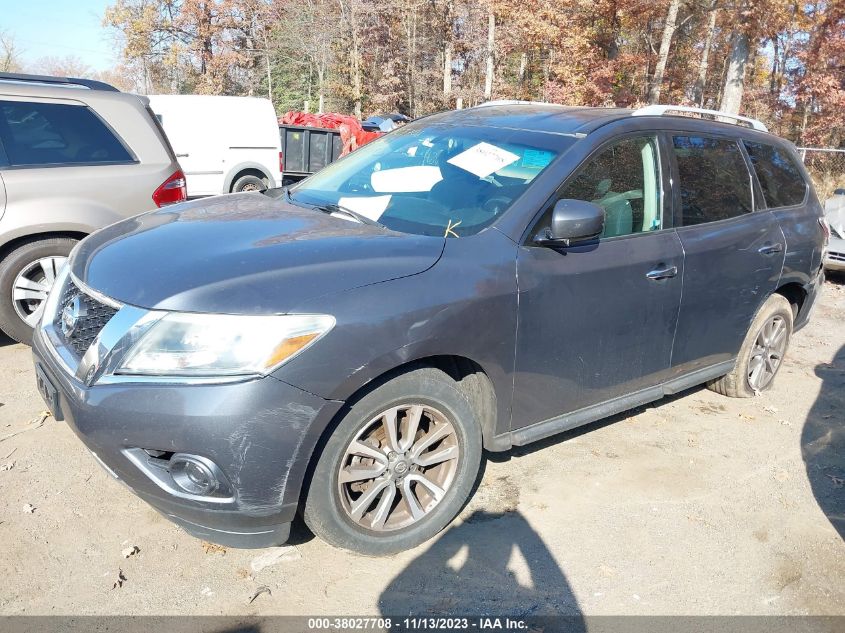 2013 NISSAN PATHFINDER S/SV/SL/PLATINUM - 5N1AR2MM5DC643978