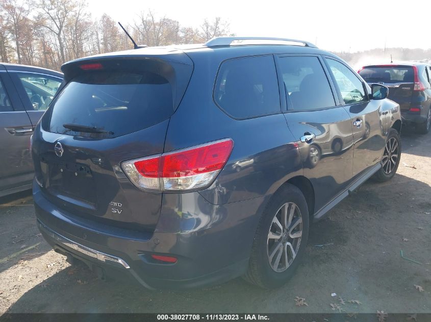 2013 NISSAN PATHFINDER S/SV/SL/PLATINUM - 5N1AR2MM5DC643978