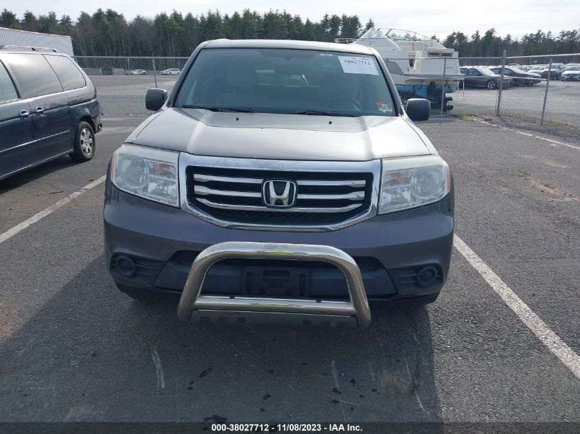 2015 HONDA PILOT LX - 5FNYF4H27FB045347