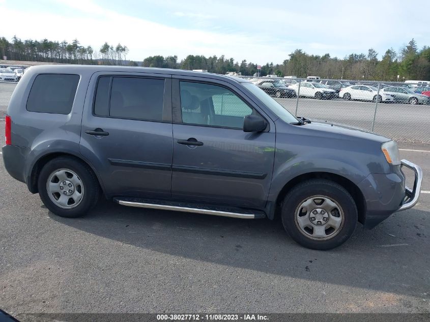2015 HONDA PILOT LX - 5FNYF4H27FB045347