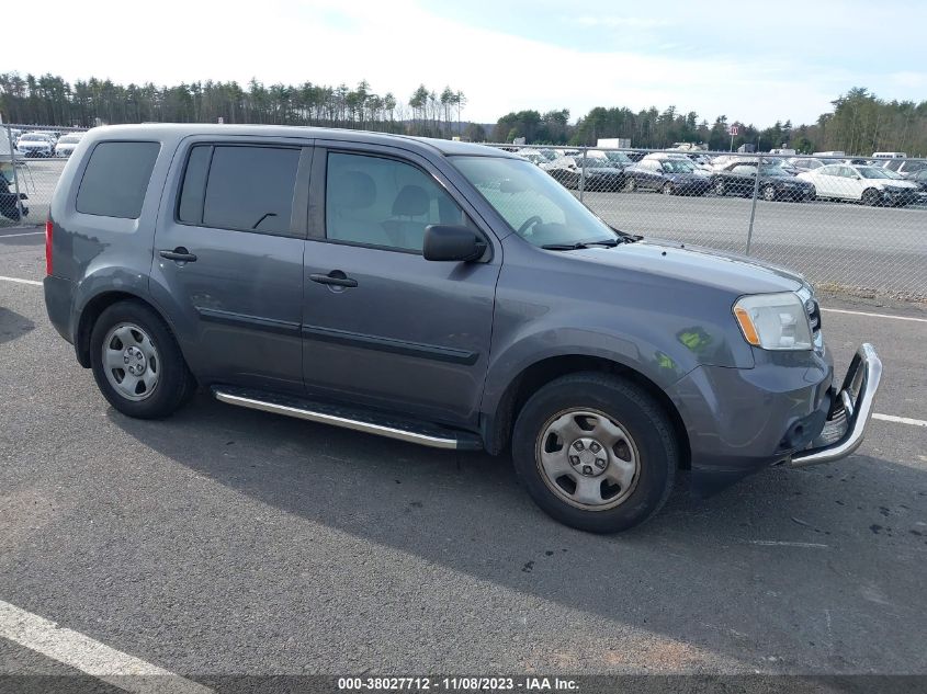 2015 HONDA PILOT LX - 5FNYF4H27FB045347