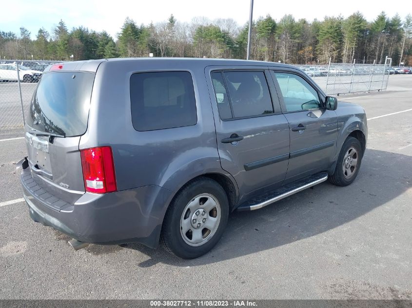 2015 HONDA PILOT LX - 5FNYF4H27FB045347