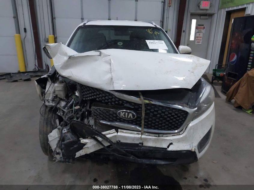 2017 KIA SORENTO 2.4L LX - 5XYPG4A39HG262714