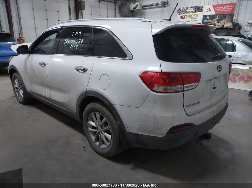 2017 KIA SORENTO 2.4L LX - 5XYPG4A39HG262714