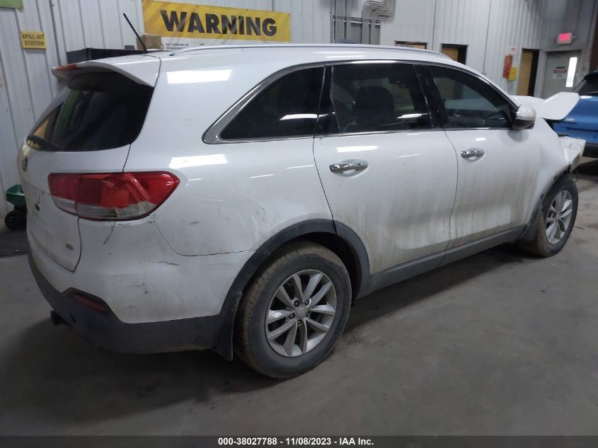 2017 KIA SORENTO 2.4L LX - 5XYPG4A39HG262714