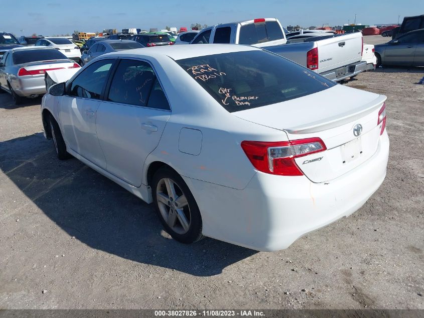 2013 TOYOTA CAMRY SE - 4T1BF1FK1DU711870