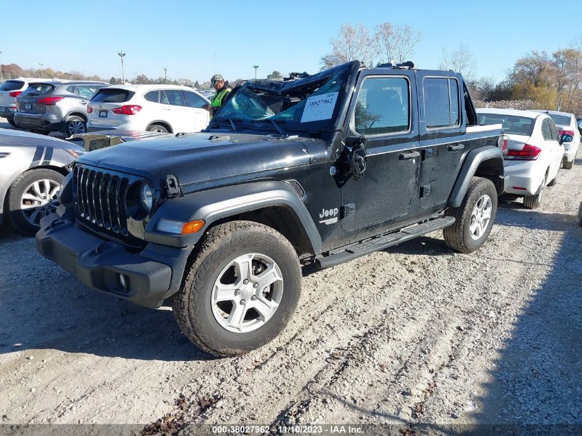 2019 JEEP WRANGLER UNLIMITED SPORT - 1C4HJXDN9KW582792