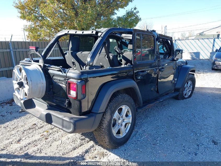 2019 JEEP WRANGLER UNLIMITED SPORT - 1C4HJXDN9KW582792