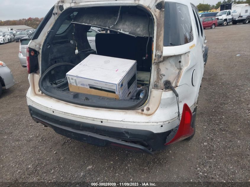 2016 FORD UTILITY POLICE 1FM5K8AR0GGB65071