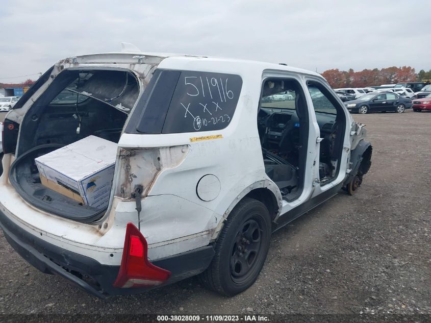 2016 FORD UTILITY POLICE 1FM5K8AR0GGB65071