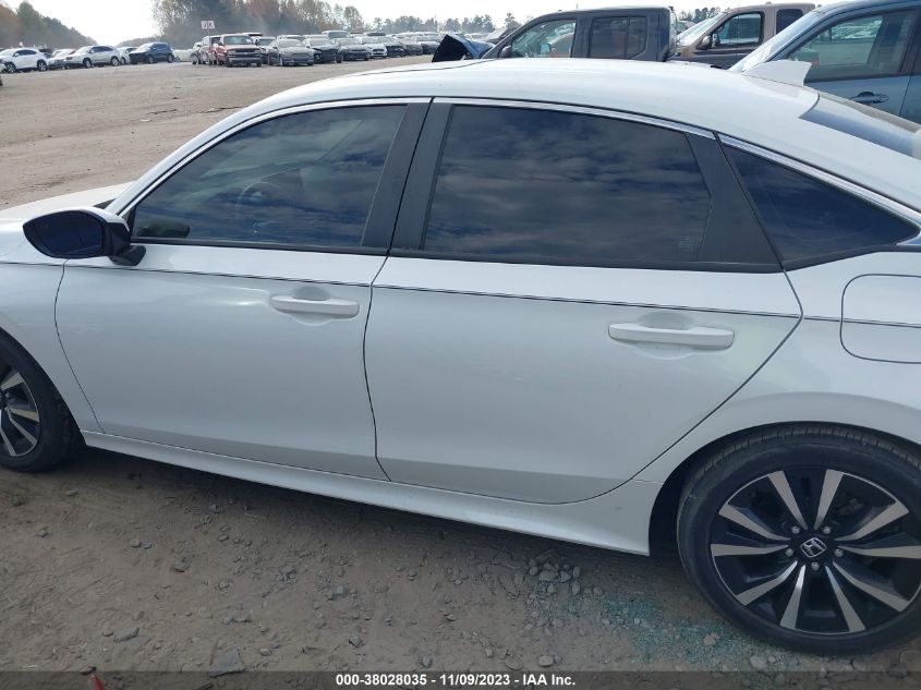 2022 HONDA CIVIC EX - 2HGFE1F72NH313769