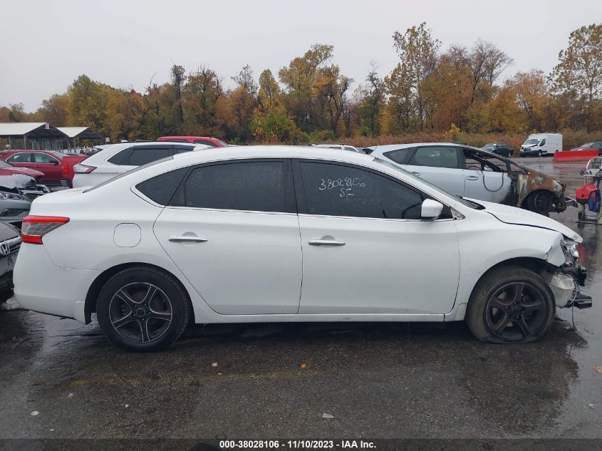 2015 NISSAN SENTRA S/SV/SR/SL - 3N1AB7AP8FL650258