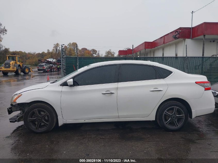 2015 NISSAN SENTRA S/SV/SR/SL - 3N1AB7AP8FL650258