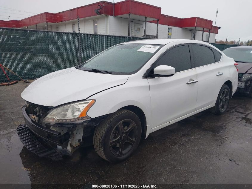 2015 NISSAN SENTRA S/SV/SR/SL - 3N1AB7AP8FL650258